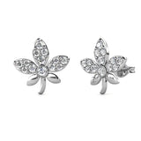 Náušnice Lístek něžnosti 