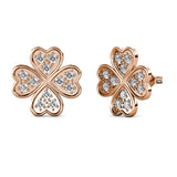 Náušnice Čtyřlístek štěstí 