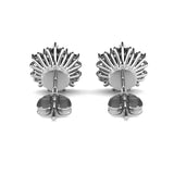 Jas hvězdy – puzetkové náušnice s moissanity 