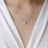 Srdce lásky – náhrdelník s brilantním moissanitem 